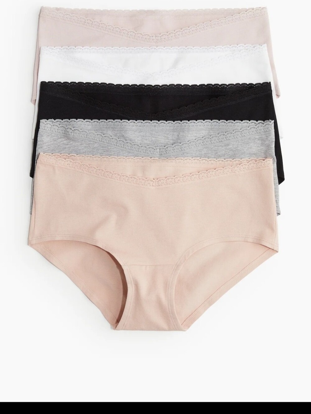 H&M MAMA Maternity 5-pack Hipster Briefs